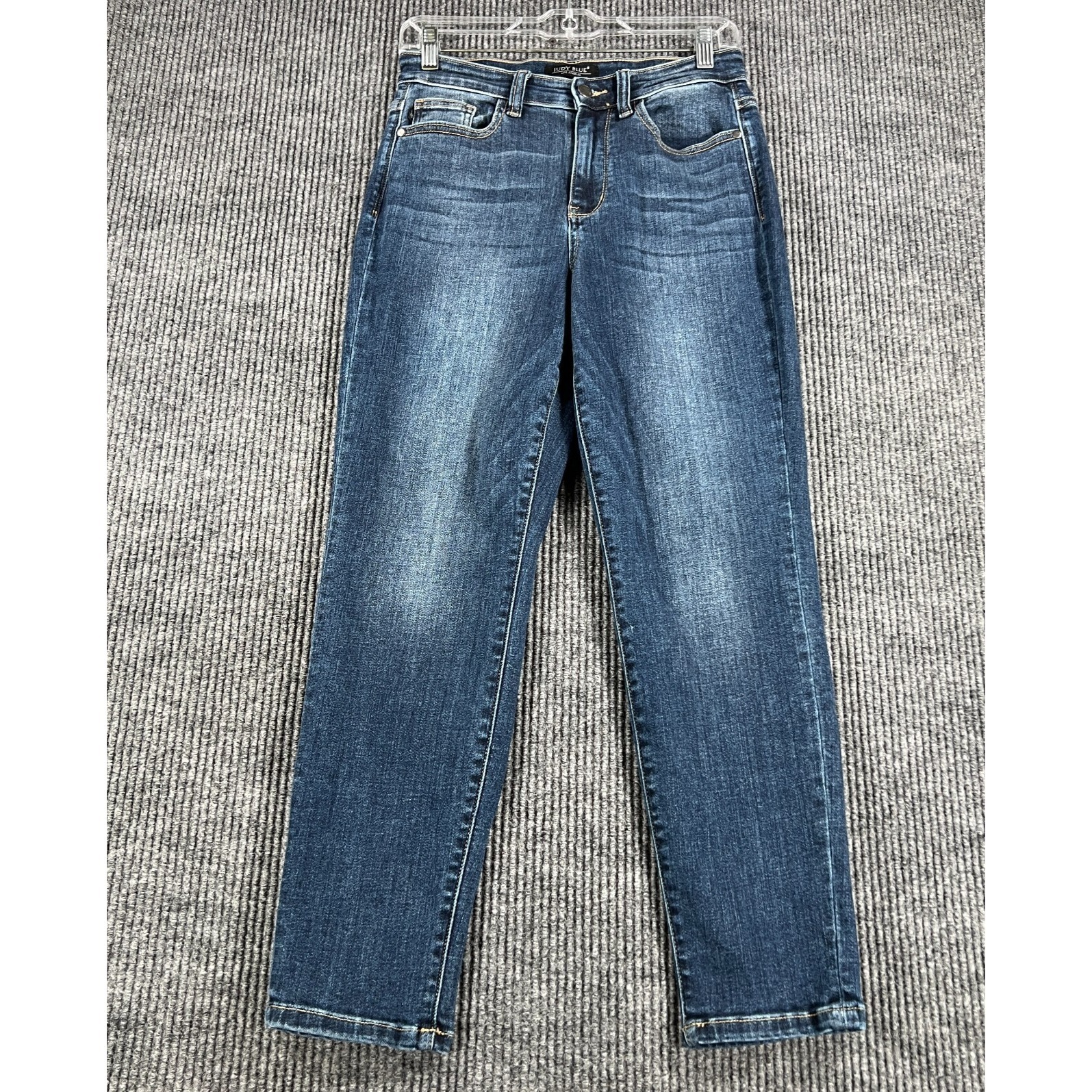Judy Blue Jeans Womens 3/26 High Rise Cropped Slim Casual